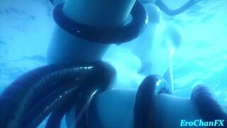 Honkai star rail Jingliu underwater hentai - porn video