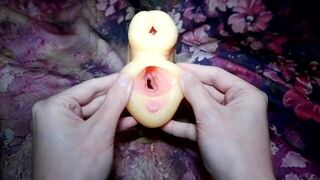 Review and some ASMR my new MLP Flutty Onahole - porn video