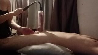 I TIED MY STEP BROTHER UP SO I COULD SUCK HIS HUGE COCK - porn video
