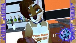 Femboy Hooters Takes Your Order - porn video